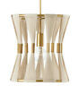 341111np Capital Lighting Bianca Pendant Bleached Natural Rope Patinaed 841740157278