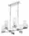 Ls-18811 3412713 Lite Source 6-light Chandelier With Frost Glass Shade Id 088675464570