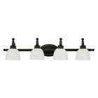 34144 Rob Trans Globe Lighting Bath Bar Rubbed Oil Bronze In