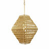 342f08fg Varaluz Forever Light Foyer Pendant Gold 819257025717