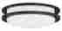 3460706 C0105 Vaxcel Horizon Led Flush Mount In Oil Burnished Bronze Finish Id