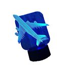 3d Aircraft Warplane Led Lamp Model Creative Night Light Touch Free