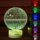 3d000100103 Us Axayinc Star Wars Death Lede Decor Night Light Touch