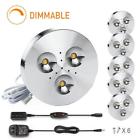 3w-6pack Moobibear Dimmable Led Puck Lights Warm White Under 190835268055