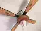 23252 4-blade Hunter Baseball 44-inch Single Light Ceiling Fan Cover Plate 0763615732918