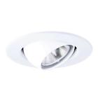 4002wh Halo Series White Recessed Light Adjustable Eyeball Trim 080083758197