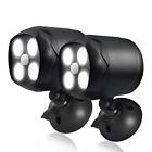 4018b2 Woenergy Outdoor Motion Light Sensor Spotlight Wireless Battery 611517022883