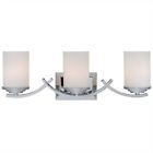 4090-3v-ch Yosemite Home Decor Lights Vanity With White Opal 845805044213