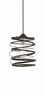 41320-07 Livex Lighting Bronze Single Light Mini Pendant 847284062269