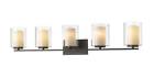 426-5v-ob Z-lite Contemporary 5-shade Vanity 685659039627