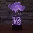 43180133740 Yiyaofa Illusion Love Heart Balloons Night Light Usb 709046148478