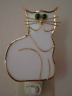 43216-5900 Juhlin Glass Studio Stained Kitten Cat Night Light 689720936402
