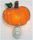 43216-8715 An Original Design By Juhlin Glass Studio Stained Pumpkin Night
