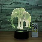 4321912448 Easuntec Night Light Cute Elephant Remote Control Adjustable 190907727480