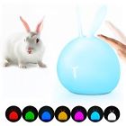 43224-488 Lylyoyo Cute Rabbit Silicone Nursery Night Light Colors 602638932526