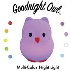 432453871 Goodnight Owl Night Light For Kids Nursery Lamp