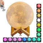 433371001 Night Lamps Lighting Light Led Printing Warm Moon 714367645582