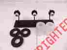 44662-839 Sea Gull Lighting Bath Vanity With Satin Etched Glass Missing Piece 785652416644