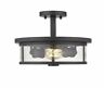 462sf14-brz Savannah Light Mount In Transitional Style 685659084108