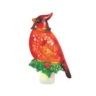 497135 New Glittering Cardinal Night Light Christmas Nip