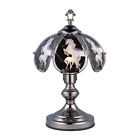 Ok-603c-un5 4rmx02229 Ok Lighting Touch Lamp With Unicorn Theme Black 768189022298