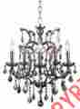 1138d18rs-ss 5-light Elegant Lighting Transitional Pendant Lamp Id 3318661