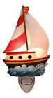 8357213 50073 Ibis Orchid Design Toy Sailboat Night Light 835721500733