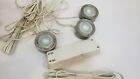 501.193.51 Ikea Grundtal Under Cabinet Lights Round Stainless Steel