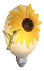 50178 Ibis Orchid Design Hummingbird With Sunny Yellow Sunflower 835721501785
