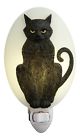 8357212 50252 Ibis Orchid Design Sassy Black Kitty Cat Night 835721502522