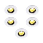 52751 The Renovators Supply White Urethane Spot Light Trim 671839626794