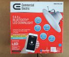 53166261 Commercial Electric White Led Bluetooth Downlight Volt