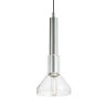5386-pn-cl Norwell Lighting Funnel Bulb Mini Pendant Nickel 810005106269