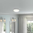 54483142 White Commercial Electric Bright Led Flushmount Ceiling Light 836607009647
