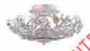 5316-aw 55828 Crystorama 6 Lights Hand Cut Crystal Semi Flush Id 633779010583