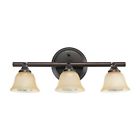 58922 Globe Electric Halogen Track Lighting Bar Crimson Coffee Finish
