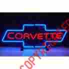 5corbo Neonetics Cars And Motorcycles Corvette Bowtie Neon Sign