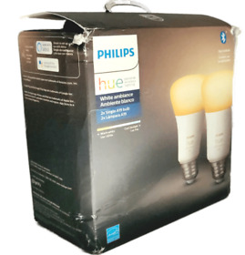 548560 6 Pack Philips Hue Ambiance A19 Smart Dimmable Bluetooth Zigbee 60w Equivalent
