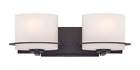 60-5002 Nuvo Two Light Vanity 045923350023