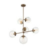 60-7125 Nuvo Fixture Pendant Incandescent Candelabra 045923672606