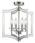 6008sfc-bn Z-lite 4-light Semi-flush Mount 685659073744