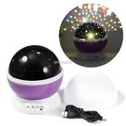 603047495749 Unbranded Indoor Colorful Led Night Light Rotating Projection