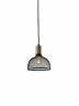 6267-01 Adesso Black Dale Single Light Mini Pendant 798919626717