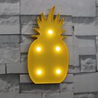 629774465251 Unbranded Pineapple Shaped Led Night Light Lamp Novelty