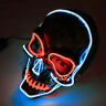 629783282931 Unbranded Led Sewing Mouth Skull Shape Cosplay Party