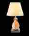 63813 The Renovators Supply Table Lamp Natural Wood Pear 16 7 8 H 096962396558