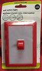 639277241955 Unbranded Led Night Light Wall Switch Red Battery