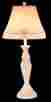 64003 The Renovators Supply Table Lamp Cream Cast Plaster 22 H 096962396855