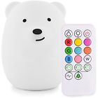 652827508780 Lumipets Baby Figurine Lamps Night Light Nursery Bear
