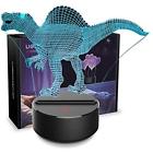 662565804365 Dinosaur Night Lights Kids Bedside Lamp Colors Change